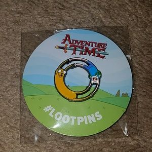 Lootcrate New Adventure Time pin button
